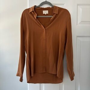 COPY - Sezane Ann Shirt Café - Size 38
